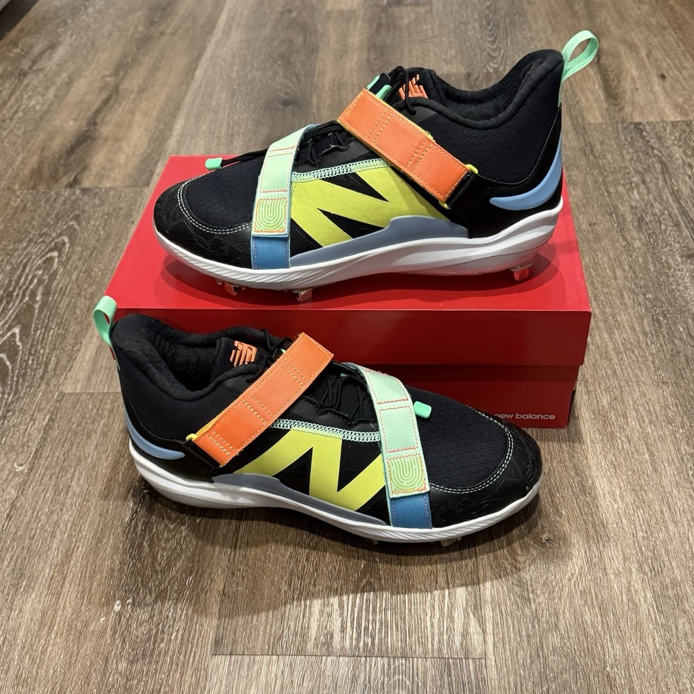 New Balance FuelCell Lindor v2 Neon Dragonfly Baseball‎ Cleat Men's Size 12.5 D